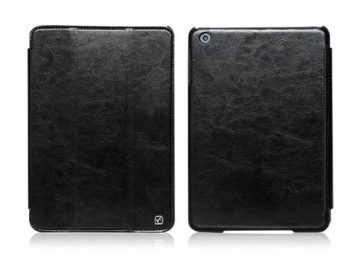 Hoco - Crystal series bőr iPad mini 1/2/3 tablet tok - fekete