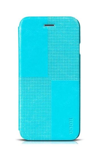 Hoco - Crystal series fashion bőr iPhone 6/6s könyv tok - kék