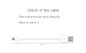 Hoco - UPM01 micro usb adat/töltő kábel 120cm - fehér