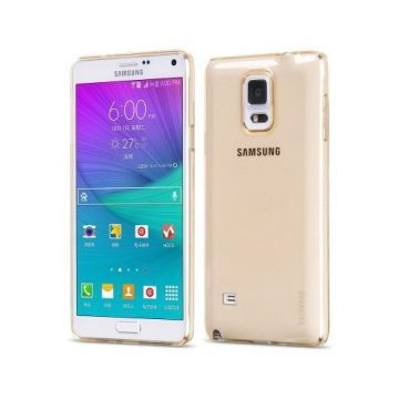 Hoco - Light series ultra vékony Samsung Note 4 tok - arany