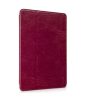 Hoco - Crystal series classic bőr iPad Air 2 tablet tok - bor vörös