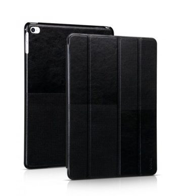 Hoco - Crystal series bőr iPad Air 2 tablet tok - fekete