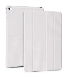 Hoco - Crystal series bőr iPad Air 2 tablet tok - fehér