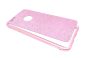 Hoco - Blade series bőr betétes csatos rögzítésű iPhone 6/6s fém keret (bumper) - pink