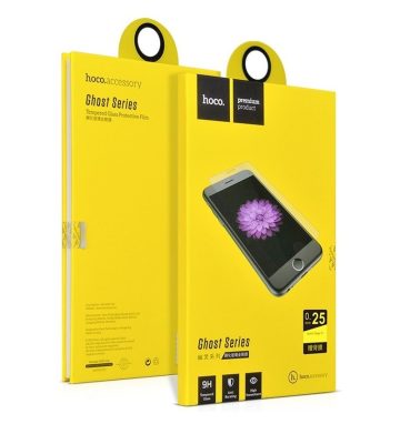 Hoco - Ghost series prémium Samsung Note 3 kijelzővédő üvegfólia 0.25 - átlátszó