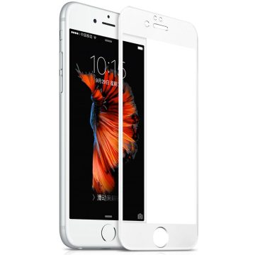 Hoco - Ghost series full titanium iPhone 6plus/6splus kijelzővédő üvegfólia - ezüst