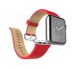 Hoco - Art series valódi bőr óraszíj Apple Watch 42/44 mm - piros