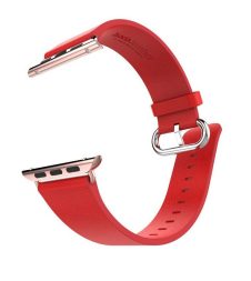   Hoco - Art series pago bőr óraszíj Apple Watch 42/44 mm - piros