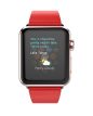 Hoco - Art series pago bőr óraszíj Apple Watch 42/44 mm - piros