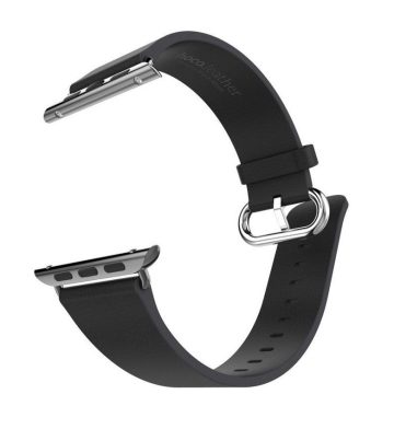 Hoco - Art series pago bőr óraszíj Apple Watch 38 mm - fekete
