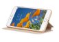Hoco - Juice series matt nappa bőr iPhone 6/6s könyv tok - arany