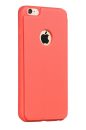 Hoco - Juice series matt nappa bőr iPhone 6/6s könyv tok - piros