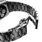 Hoco - Grand series 3 soros vékonyított fém rozsdamentes acél óraszíj Apple Watch 42/44 mm - fekete