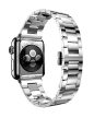Hoco - Grand series 3 soros vékonyított fém rozsdamentes acél óraszíj Apple Watch 42/44 mm - ezüst