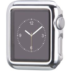   Hoco - okos óra műanyag védőtok Apple Watch 38 mm - ezüst
