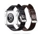 Hoco - Art series krokodil bőr óraszíj Apple Watch 42/44 mm - fekete