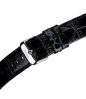 Hoco - Art series krokodil bőr óraszíj Apple Watch 38/40 mm - fekete