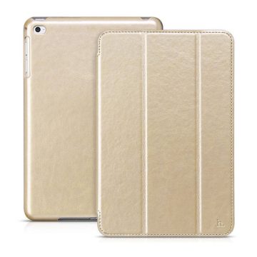 Hoco - Crystal series bőr iPad mini 4 tablet tok - arany