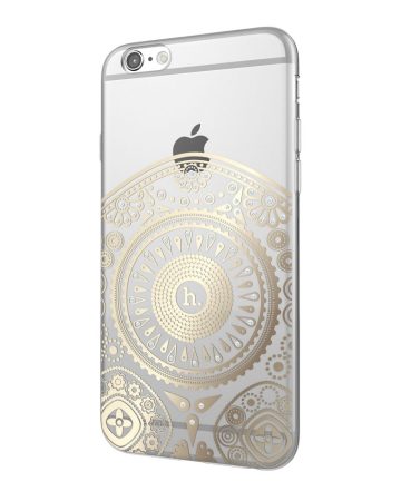 Hoco - Super star series totem mintás iPhone 6plus/6splus tok - arany