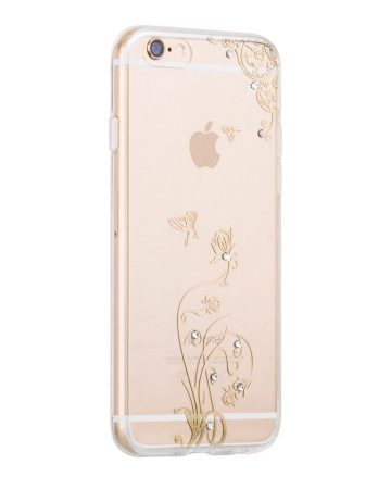 Hoco - Super star series virágok mintás iPhone 6plus/6splus tok - arany