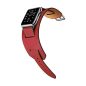 Hoco - Art series Hermes bőr óraszíj Apple Watch 42/44 mm - piros
