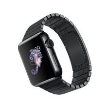   Hoco - Grand series 1 soros fém rozsdamentes acél óraszíj Apple Watch 42 mm - fekete