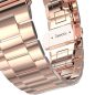 Hoco - Grand series 3 soros vékonyított fém rozsdamentes acél óraszíj Apple Watch 42/44 mm - rozé arany