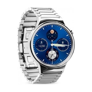 Hoco - Grand series 3 soros fém rozsdamentes acél óraszíj Huawei Watch - ezüst