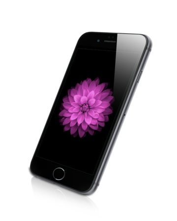 Hoco - 3D series prémium kerekített élű iPhone 6plus/6splus kijelzővédő üvegfólia - fekete