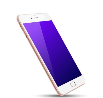 Hoco - 3D Anti-blue Ray series prémium kerekített élű iPhone 6plus/6splus kijelzővédő üvegfólia - fehér