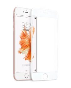   Hoco - Stainless Steel series prémium eloxált iPhone 6plus/6splus kijelzővédő üvegfólia - fehér
