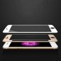 Hoco - Stainless Steel series prémium eloxált iPhone 6plus/6splus kijelzővédő üvegfólia - fehér