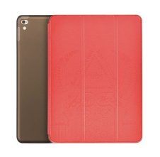 Hoco - Cube series nyomott mintázatú  iPad Pro 9.7 - piros