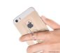 Hoco - Finger holder series biztonsági ujj akasztós iPhone 5/5s/se tok - átlátszó