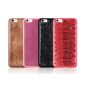 Hoco - Ultra thin series ultra vékony kígyó bőr mintás iPhone 6plus/6splus tok - piros