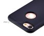 Hoco - Simple series Pago bőr boritású iPhone 7/iPhone 8 védőtok mágneses kitámasztóval - zafírkék