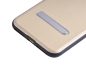 Hoco - Simple series Pago bőr boritású iPhone 7 Plus/iPhone 8 Plus védőtok mágneses kitámasztóval - arany