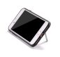 Hoco - Simple series Pago bőr boritású iPhone 7 Plus/iPhone 8 Plus védőtok mágneses kitámasztóval - rozéarany