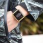 Hoco - okos óra ultravékony TPU fémes szélű védőtok Apple Watch Series 2/Series 3 38 mm - arany