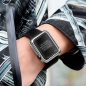 Hoco - okos óra ultravékony TPU fémes szélű védőtok Apple Watch Series 2/Series 3 38 mm - ezüst